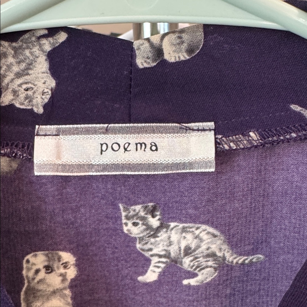 Poema Kitty Cat top size M - Picture 2 of 4